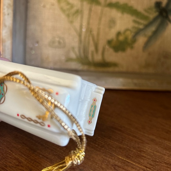 Lenox Christmas Ornament Yuletide Express Passenger Car Rare 1991, EUC Vintage - Picture 6 of 11